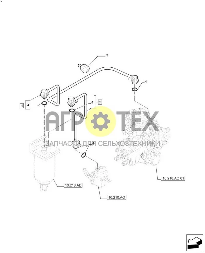 10.218.AI[02] - ТОПЛИВОПРОВОДЫ (№4 на схеме)