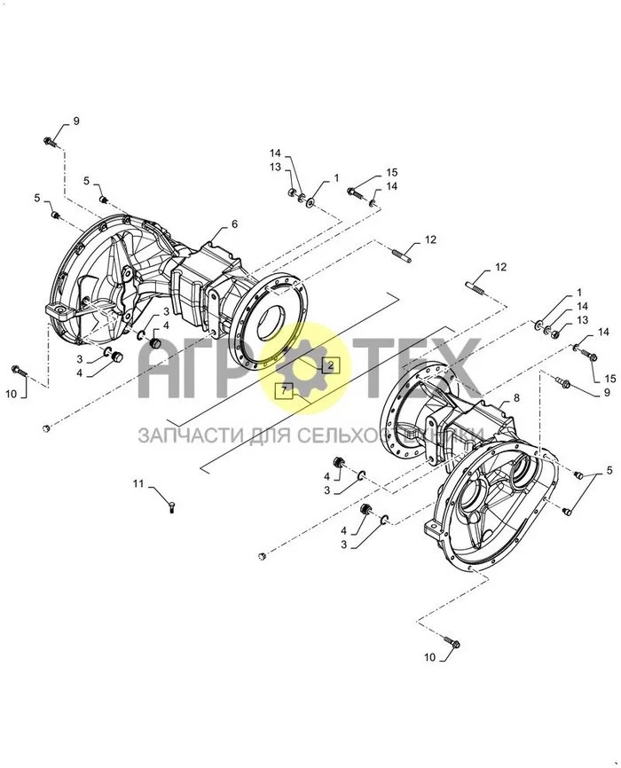 27.126.AG[02.] - SIDE FINAL DRIVE CASINGS (№9 на схеме)