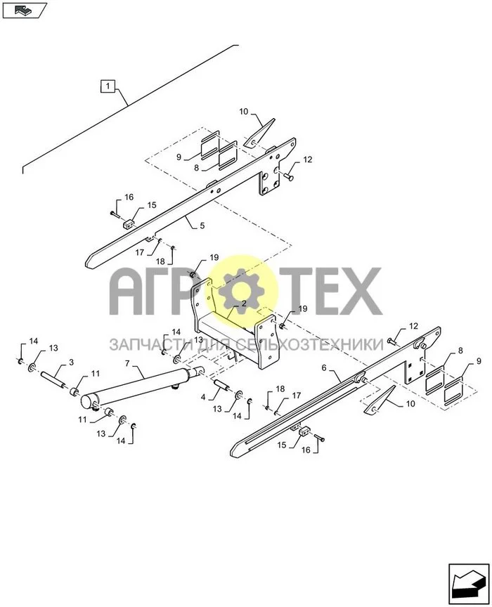 88.070.017[01] - КОМПЛЕКТ DIA: ДЛЯ ЧАСТИЧНОГО ИЗВЛЕЧЕНИЯ РУЛОНА; (Тип Tech) LB324P ; (разрыв SN) После 137 (№17 на схеме)