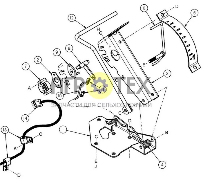 09-57 - НАСАДКА FLOAT OPTIMIZER ДЛЯ КОРПУСОВ СЕРИЙ 2100/2300 И КОМБАЙНОВ AFX (№0 на схеме)