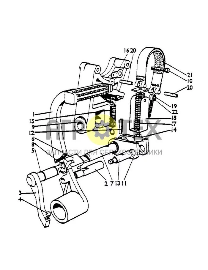 026 - CLUTCH STOP (№0 на схеме)