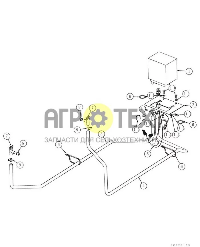 09-36 - HEATING SYSTEM - HEATER, FLOOR (№7 на схеме)