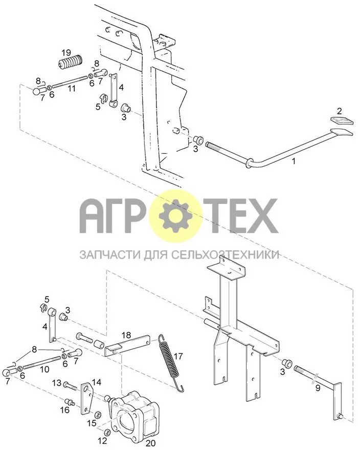 02-13[01] - ACTUATING FOR ENGINEBRAKE (№13 на схеме)