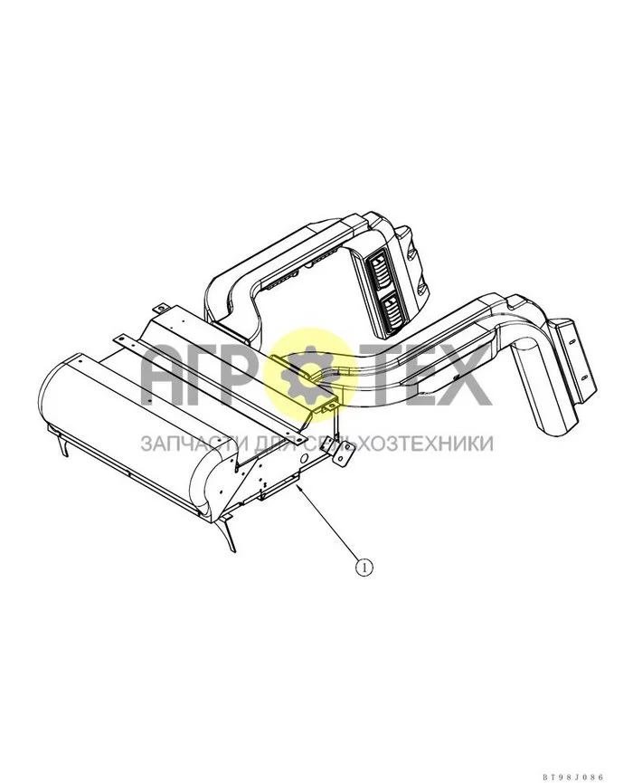 09-37 - HEATING SYSTEM - HEATER, DELUXE (№3 на схеме)