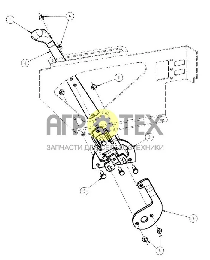 01-017 - CONSOLE THROTTLE ASSEMBLY (№5 на схеме)