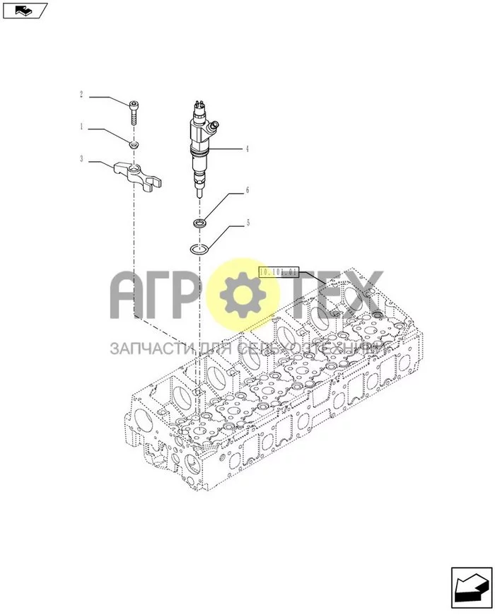10.218.02 - ИНЖЕКТОРНОЕ ОБОРУДОВАНИЕ - ИНЖЕКТОР (504319990) (№5 на схеме)
