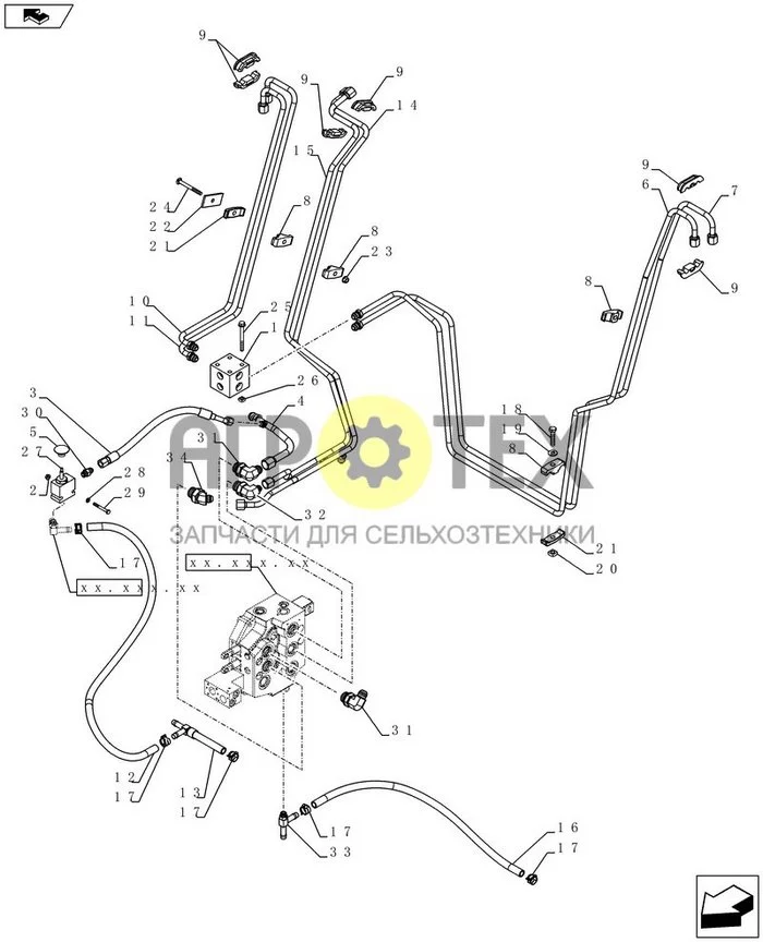 35.701.AX[01] - ПОГРУЗЧИК, КЛАПАН (№23 на схеме)