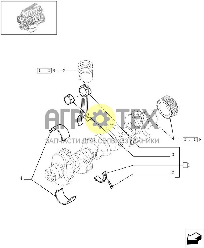 0.08.1[01] - ШАТУН (504045868) (№2 на схеме)