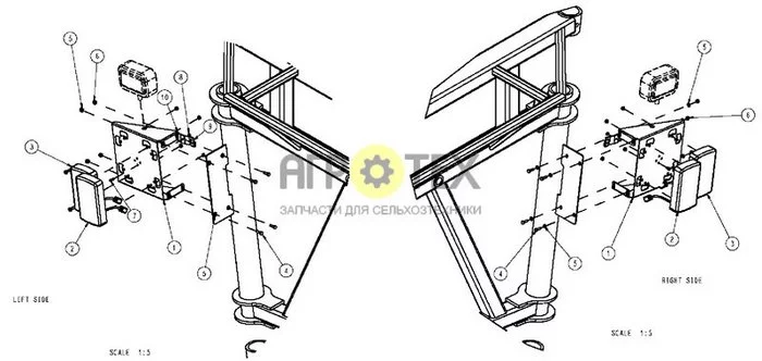 12-024 - REAR STOP, SIGNAL ASSEMBLY (№4 на схеме)