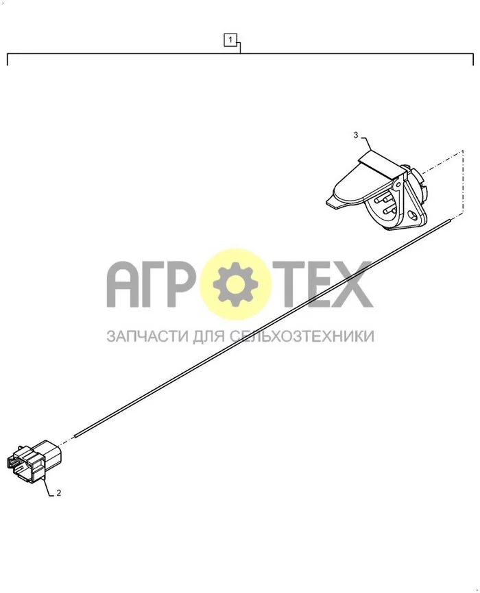 55.405.AA[03] - WIRE HARNESS REAR HITCH EXTENTION ; (Var) P55A26EB, P55B26EB, P55C26EB, P55D26EB, P55E26EB, P75A26EB, P75B26EB, P75C26EB, P75D26EB, P75E26EB, P75F26EB, P75G26EB, P75H26EB, P75J26EB, P75K26EB (№2 на схеме)