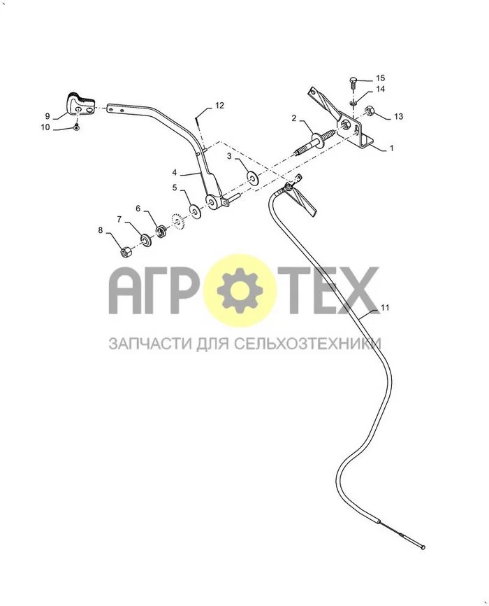 10.220.AI[01] - VAR - 341588083,341589083, РУКОЯТКА, УПР. ДРОСС. ЗАСЛОНКИ ; (Var) 341588083, 341589083 (№14 на схеме)