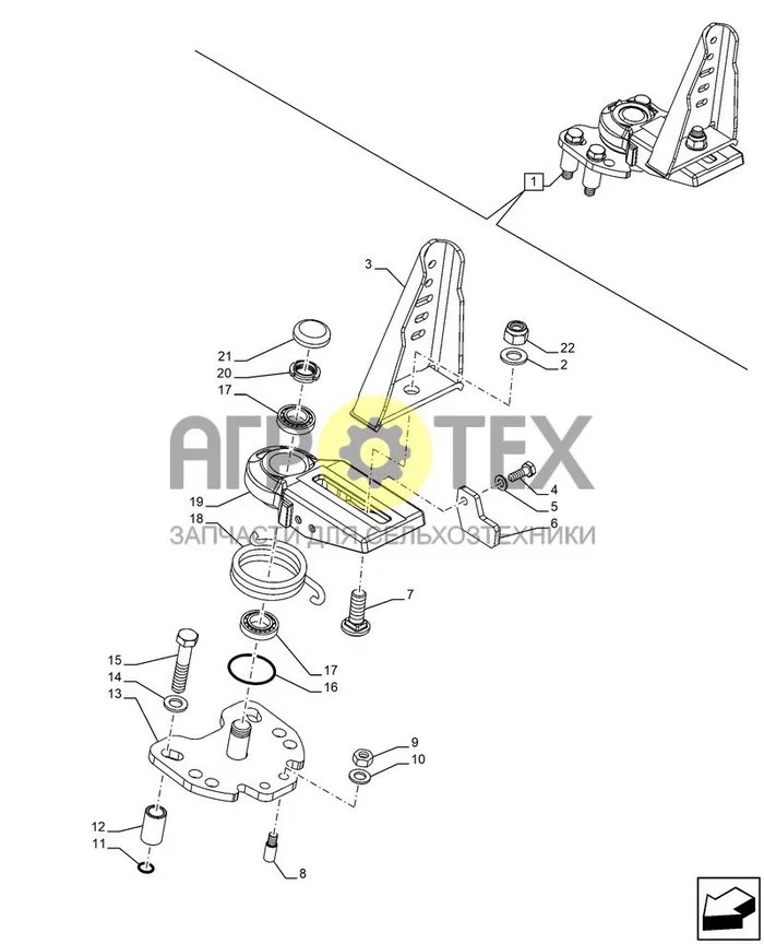 90.116.170 - VAR - 744674 - DYNAMIC FRONT FENDER (400MM), SUPPORT, COMPONENTS ; (Var) 350321001 ; (Tech Type) POWER SHUTTLE TRACTOR - W/CAB - STAGE V (EU) (№4 на схеме)