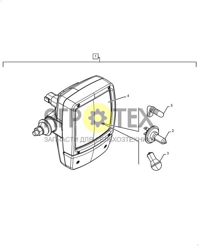 55.404.060[01] - ROAD LIGHT ASSEMBLY, LH ; (Var) XXEW141D01, XXEW141D02, XXEW141D11, XXEW141D21, XXEW141D31, XXEW141D41, XXEW141D61, XXEW141D71, XXEW141D91, XXEW141DT1, XXEW141DV1, XXRW141D01, XXRW141D02, XXRW141D11, XXRW141D21, XXRW141D31, XXRW141D41, XX (№3 на схеме)