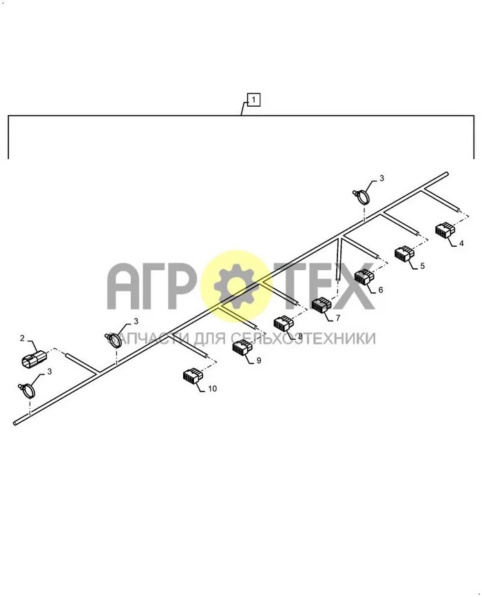 55.510.040[03] - HARNESS, WIRE, CAB ; (Var) XVAW010JX1, XVAW010JX2, XVAW011JX1, XVAW011JX2, XVNW010JX1, XVNW010JX2, XVNW011JX1, XVNW011JX2, XVXW010J11, XVXW010J21, XVXW010J22, XVXW010J31, XVXW010J32, XVXW010J41, XVXW010J71, XVXW010J72, XVXW010JT1, XVXW010 (№3 на схеме)