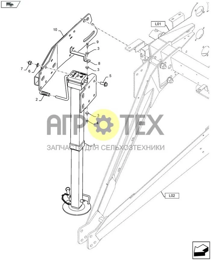 39.110.AF[010] - РАЗЪЕМ ; (Var) 422086018, 422625014, 722337057 ; (Технический тип) RB545 (№9 на схеме)