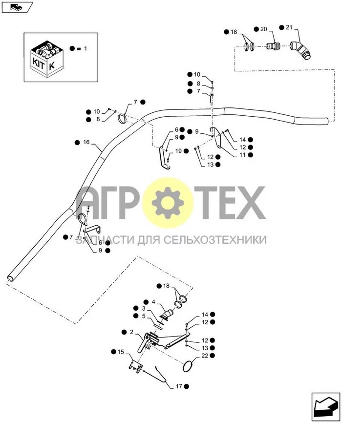 88.075.02 - 2' FRONT FILL DIA KIT (№22 на схеме)