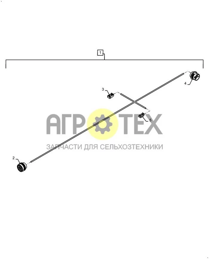 55.015.AB[02] - ЖГУТ ПРОВОДОВ ; (Var) P55A02EB, P55B02EB, P55C02EB (№2 на схеме)