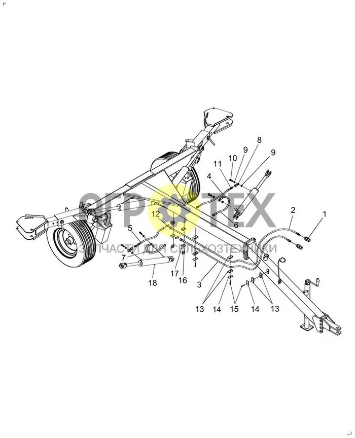 35.900.01[01] - HYDRAULIC SYSTEM (№15 на схеме)