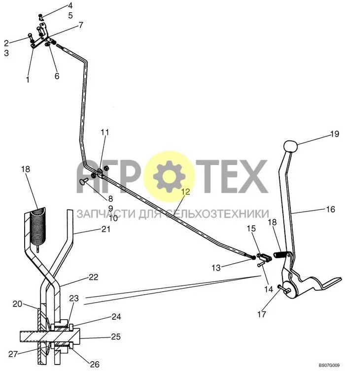 03-02B - CONTROLS - THROTTLE, IF USED, SEE REF 16 (№2 на схеме)