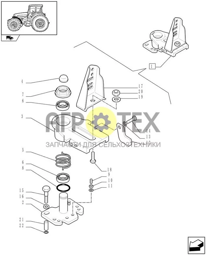 1.87.0/04A - DYNAMIC FRONT FENDERS - SUPPORTS - BREAKDOWN (№14 на схеме)