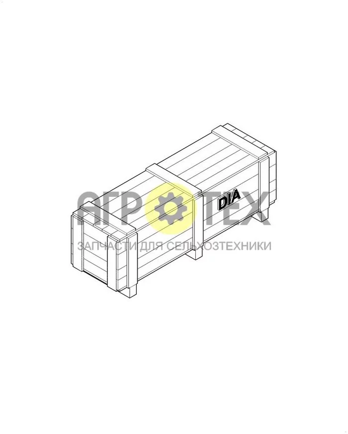 18.10 - DIA ДИЛЕРСКИЙ КОМПЛЕКТ, TANDEM AXLE (№25 на схеме)