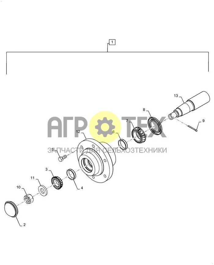 44.100.AA[06] - СТУПИЦА, ШКВОРЕНЬ ; (Var) J1902DN, J1902DP, J1902EN, J1902EP, J2002DR, J2002DS, J2002FR, J2002FS, J2002GR, J2002GS, J2002HR, J2002HS, J2002KR, J2002KS, J2002LR, J2002LS, J24D4202AA, J24D4702AA, S3202, S3202CB, S3202CD, S3202CF, S3202CH, S3 (№10 на схеме)