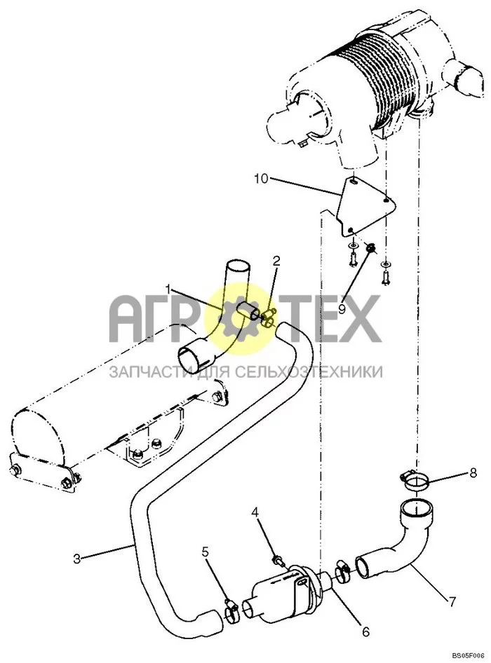 02-03C - EXHAUST SYSTEM, ASPIRATOR (№4 на схеме)