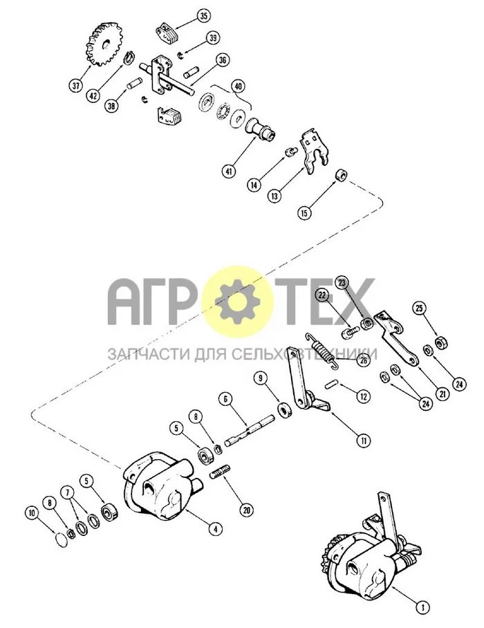 058 - GOVERNOR, (301B) SPARK IGNITION ENGINE (№23 на схеме)