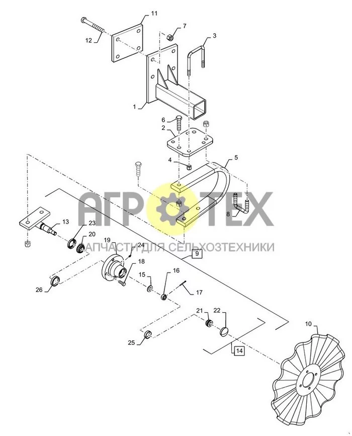 75.200.AK[02] - ЦЕНТР КОУЛТЕР 22 'ВОЛНЫ ; (Var) J2102BA, J2102BB, J2102BC, J2102BD, J2102BE, J2110, J2110AA, J2110AB, J2110AC, J2110AD, J2110AE, J2110BA, J2110BB, J2110BC, J2110BD, J2110BE, J2401EA01, J2401EA02, J2401EA03, J2401EA04, J2401EA05, J2401EB01, (№18 на схеме)