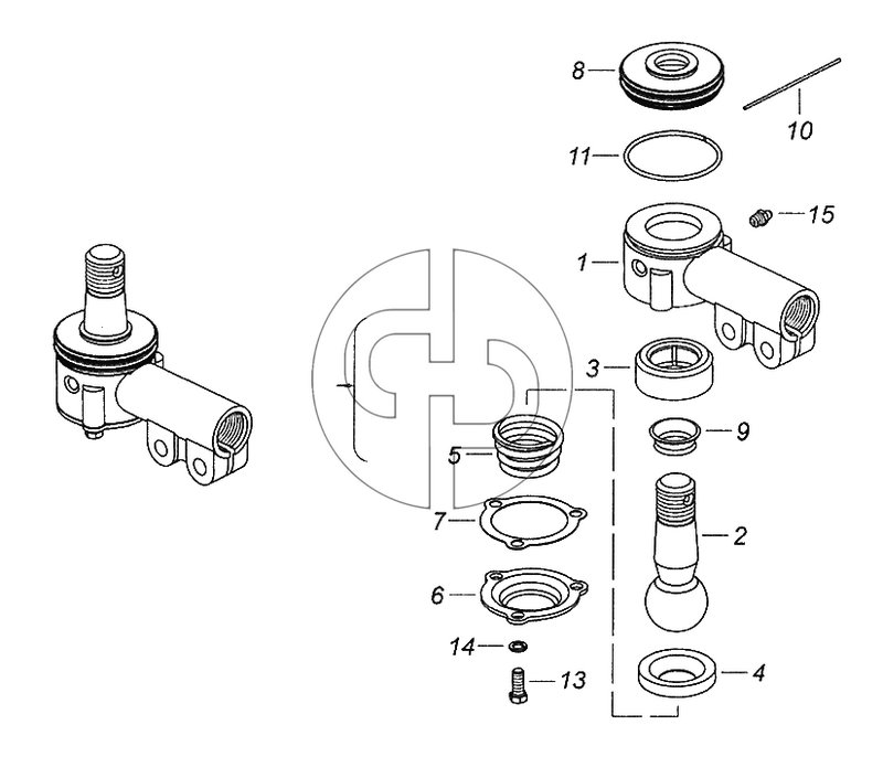 6520-3414055 Наконечник тяги (№8 на схеме)