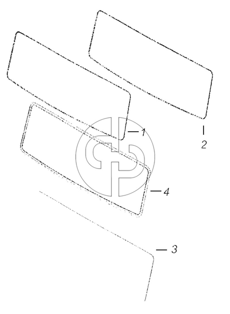 65115-5206005 Установка ветровых стекол (№1 на схеме)