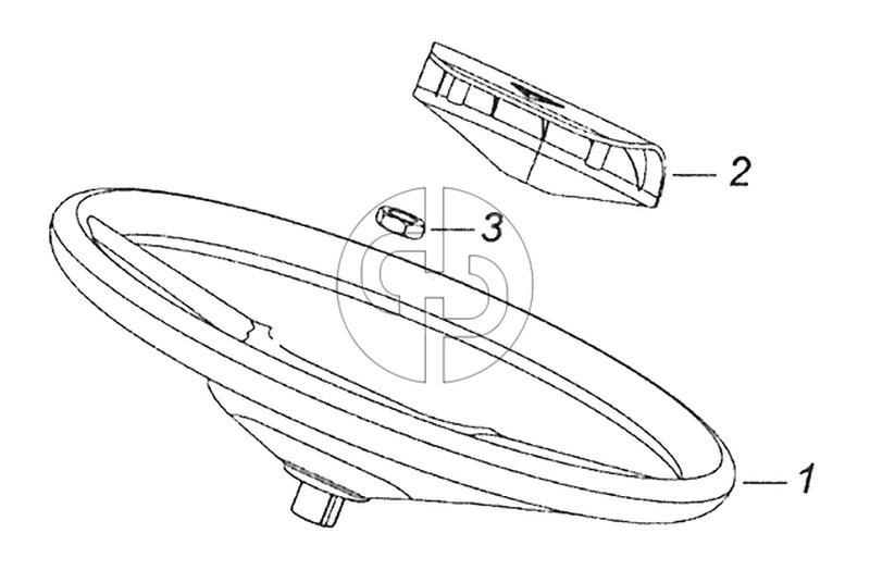 6520-3400002-19 Установка рулевого колеса (№1 на схеме)