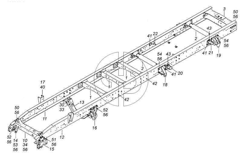 4308-2800010-53 Рама (№41 на схеме)
