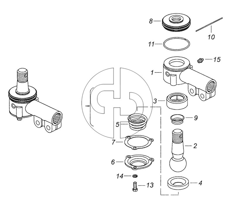 6520-3414055 Наконечник тяги (№8 на схеме)