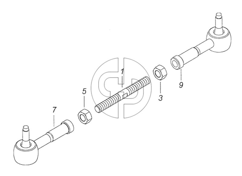 6520-1703520-20 Тяга реактивная (№8 на схеме)