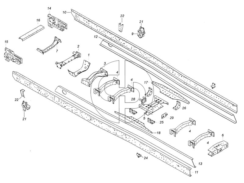 6520-2800010-58 Рама (№26 на схеме)