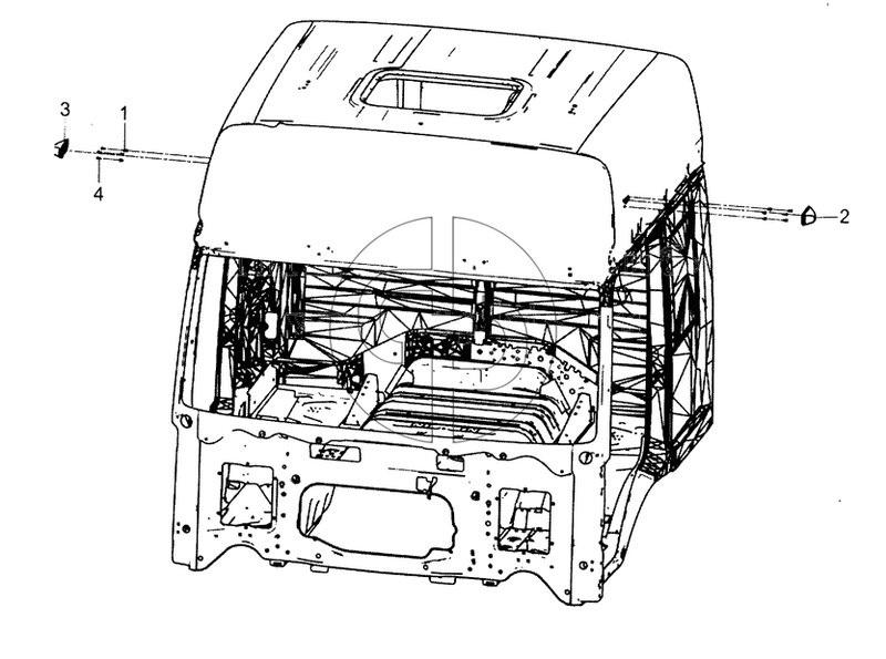 №3 (5490 - 0000-3738002 Установка габаритных фонарей)