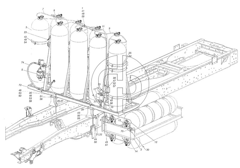 65115-4400005-30 Установка газового оборудования (№28 на схеме)