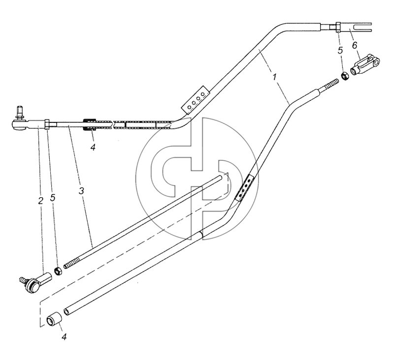 6520-1108040-10 Толкатель (№5 на схеме)