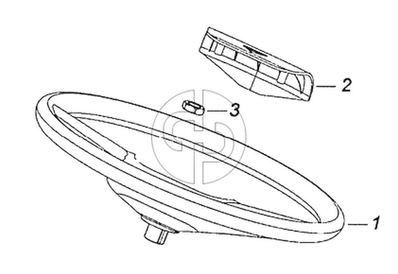 6520-3400002-19 Установка рулевого колеса (№1 на схеме)