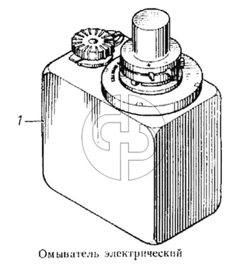 Омыватель электрический (№5320-5301046 на схеме)