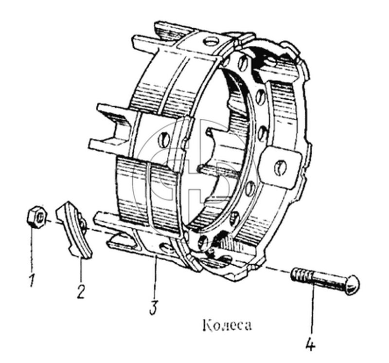 Колеса (№5320-3570164 на схеме)