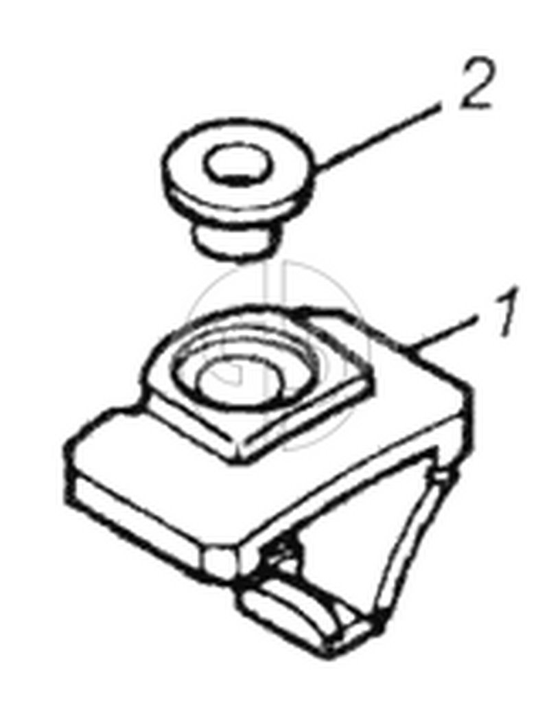 №5320-1001062-10 (43114 - Башмак задней опоры силового агрегата)