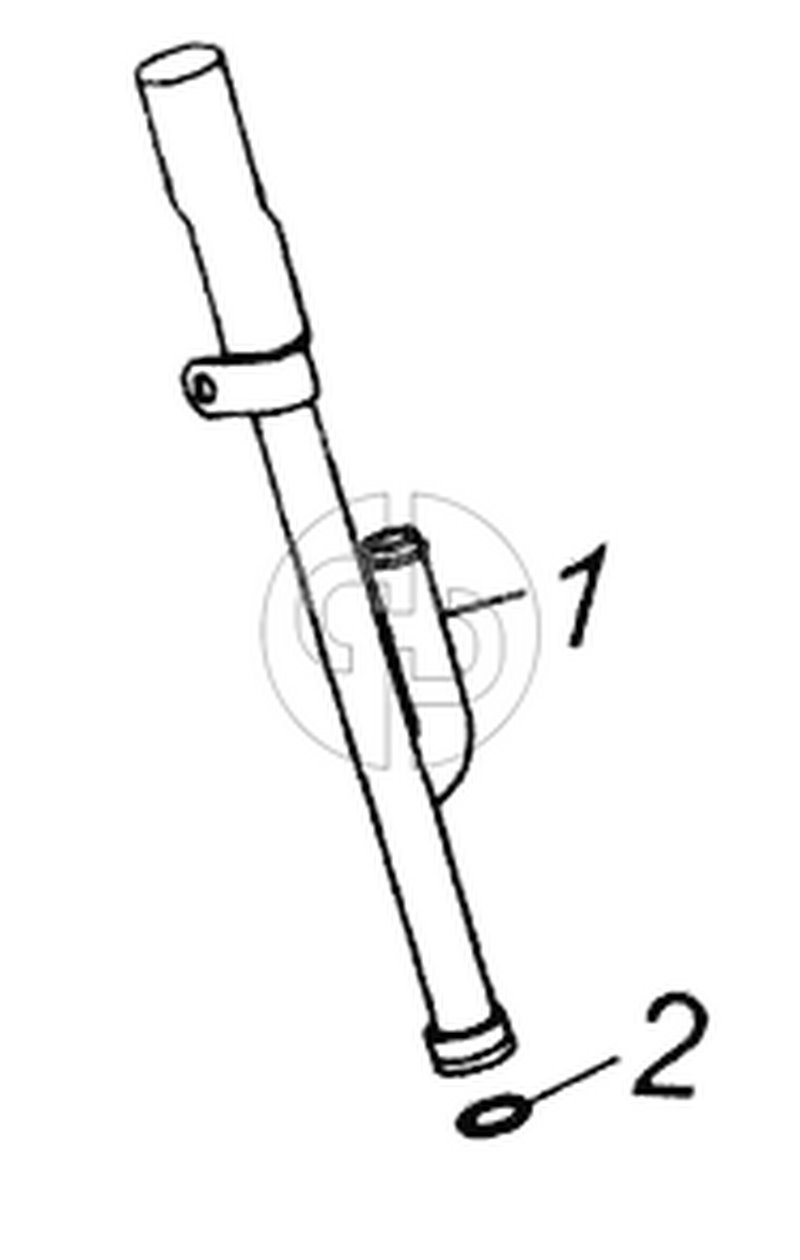 Трубка направляющая указателя уровня масла с кольцом (№740.1009048-50 на схеме)