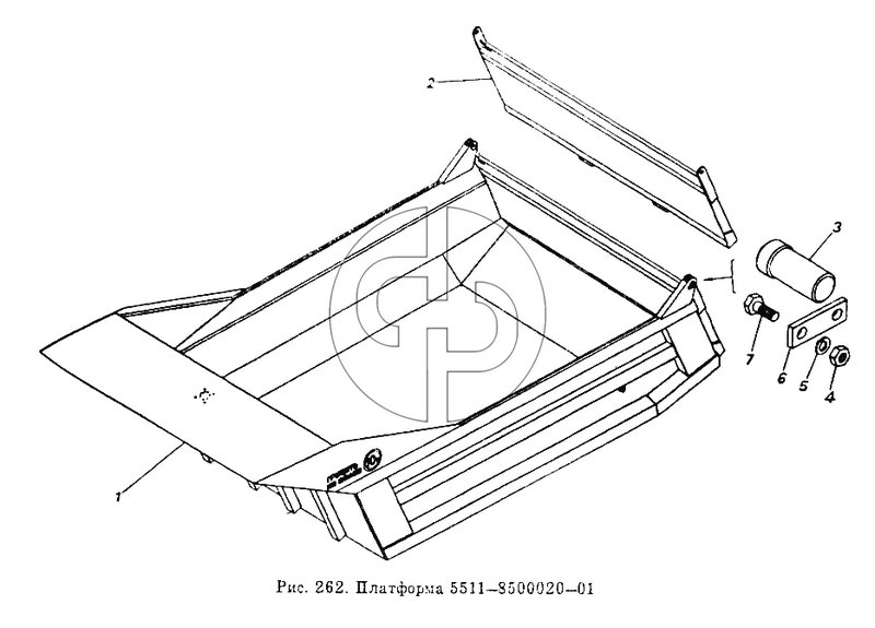 Платформа 5511-8500020-01 (№3 на схеме)