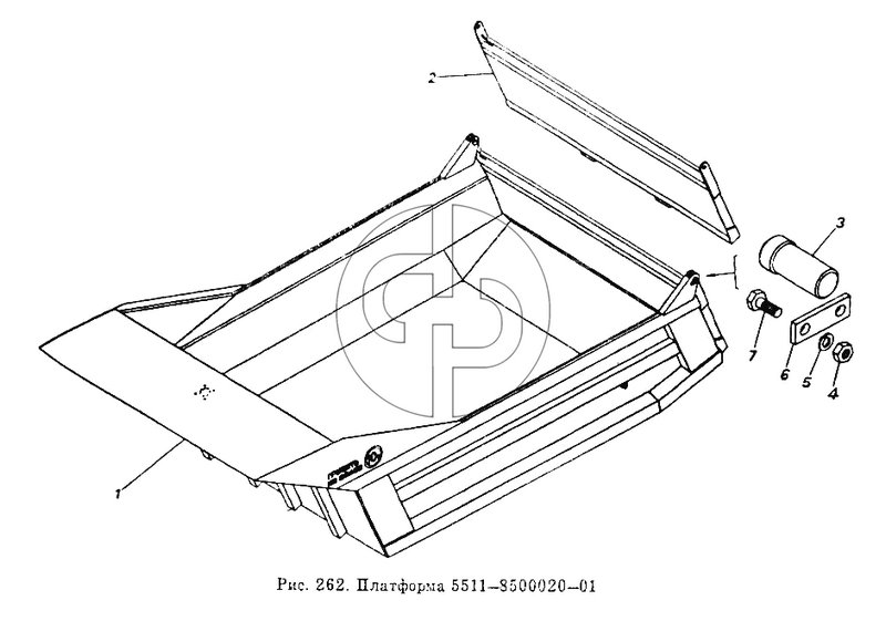 Платформа 5511-8500020-01 (№3 на схеме)