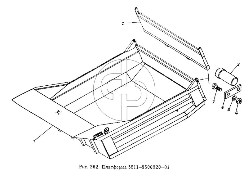 Платформа 5511-8500020-01 (№3 на схеме)