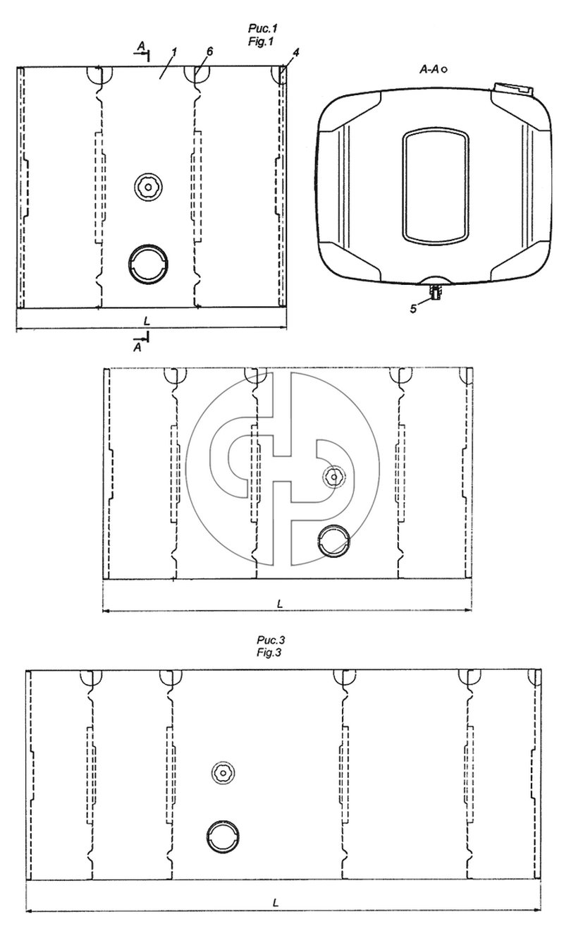 53215-1101010-05 Бак топливный (№5 на схеме)