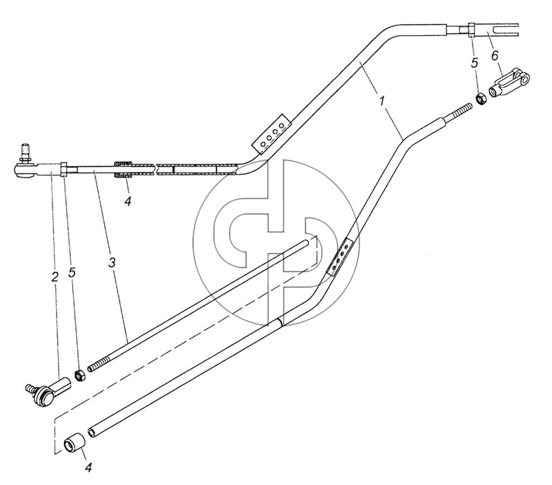 6520-1108040-10 Толкатель (№5 на схеме)