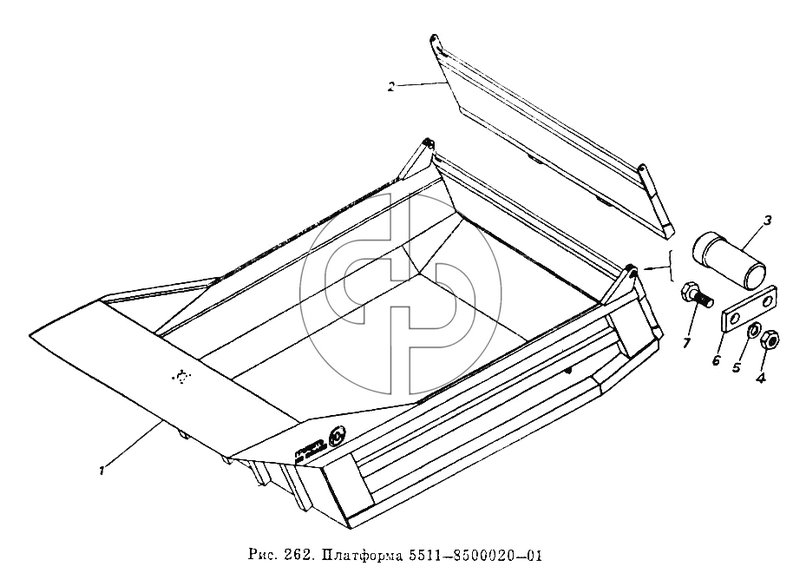 Платформа 5511-8500020-01 (№3 на схеме)